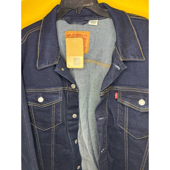 Levi's Men's Trucker Jacket Rinse X-Large - Picture 2 of 3